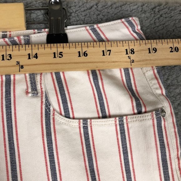 NEW Old Navy Women's 16 Jean Shorts Mid-Rise Button Fly Cuffed Hem Summer Casual - Picture 8 of 13